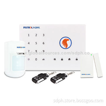 Wireless Burglar Alarm System with Switch the Siren Sound When Arm/Disarm